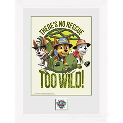 Paw Patrol: No Rescue Too Wild (Stampa In Cornice 30x40cm)