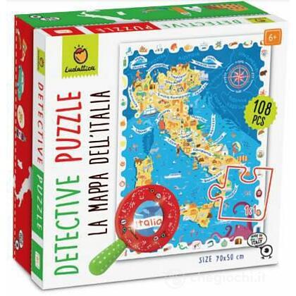 Detective Puzzle La Mappa Dell'italia