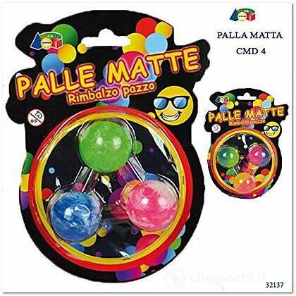 Palle Matte Multicolore Set 3 Pz (32137)