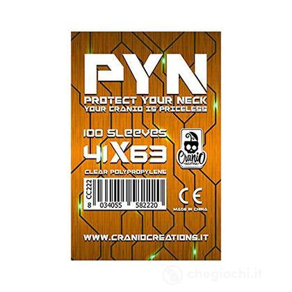 Pyn - 100 Bustine Per Giochi Da Tavolo - 41x63mm
