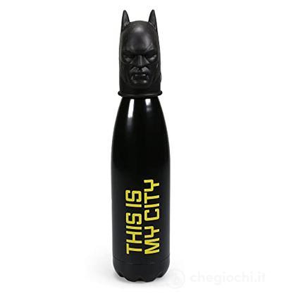 DC Comics: Half Moon Bay - Batman (Water Bottle Metal 3D / Bottiglia Metallica 3D)