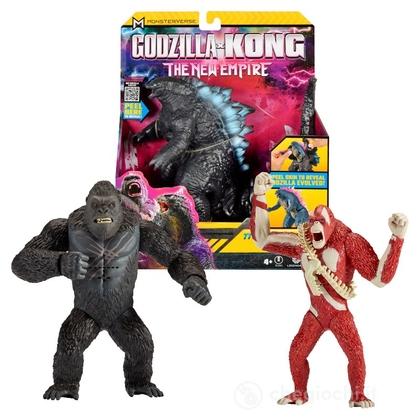 Godzilla X Kong Personaggi Dlx Con Suoni Ass.