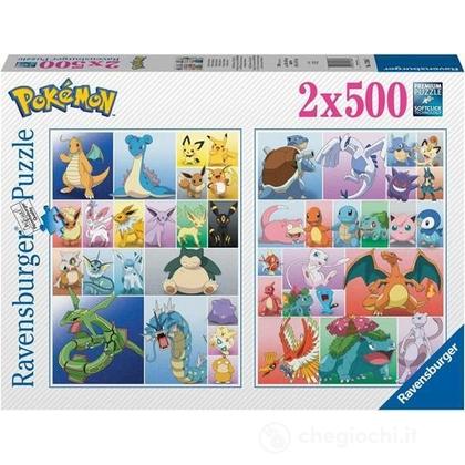 Pokémon - Puzzle 2 x 500 pezzi (12000229)
