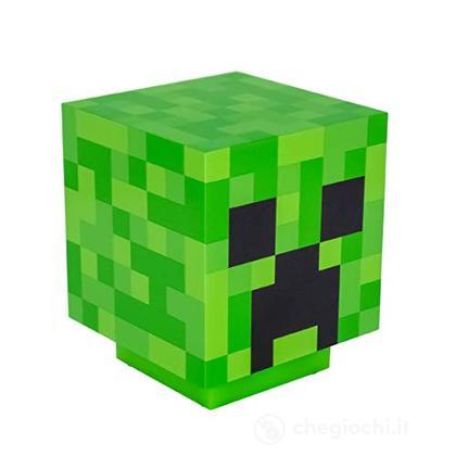 Lampada Minecraft Head Creeper 11 cm