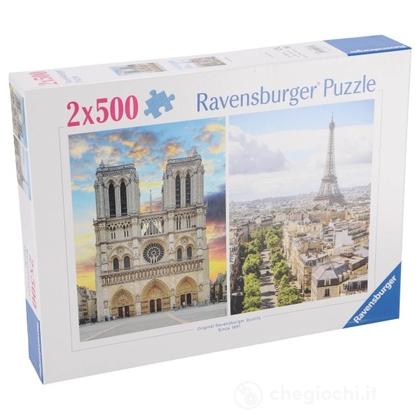 Gita a Parigi - Puzzle 2 x 500 pezzi (12000231)