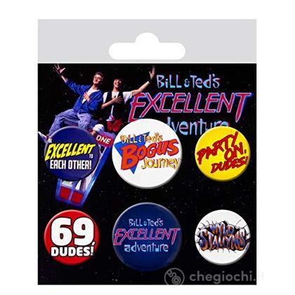 Bill & Ted - Mix (Badge Pack)