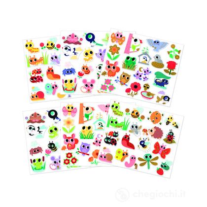 100 Adesivi - Piccoli Animali (J09233)