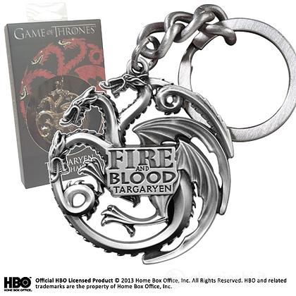Game Of Thrones Targaryen Gunmetal Keych