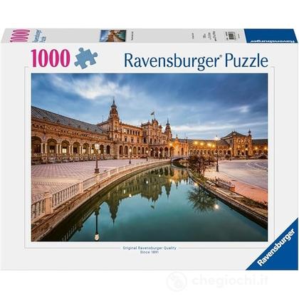 Piazza di Spagna Siviglia - Puzzle 1000 pezzi - Foto (12001236)