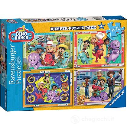 Dino Ranch Puzzle 4x42 Bumper Pack (5238)