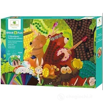 Stick'n Fun Xl Mosaico Animali 23x34 (CRE7062)