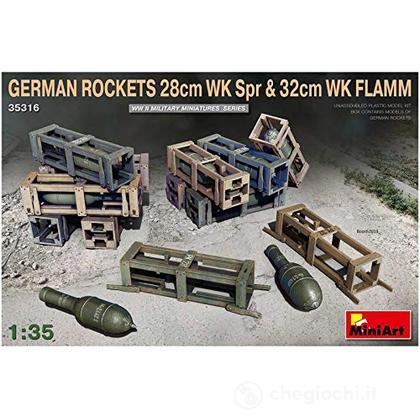 German Rockets 28cm Wk Spr & 32cm Wk Flamm Scala 1/35 (MA35316)