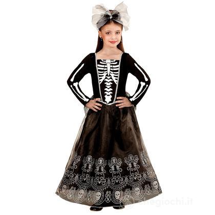 Skeletria (Vestito, Copricapo) (128 Cm / 5-7 Years)