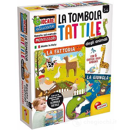 Montessori Plus Tombola Tattile Degli Animali (72460)