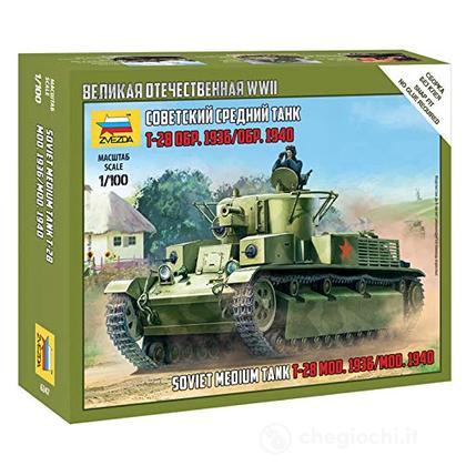 T-28 Soviet Tank Scala 1/72 (ZS6247)