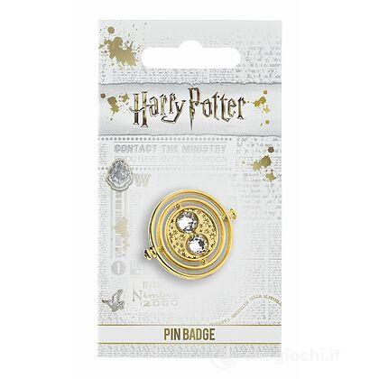  Fixed Time Turner Pin Badge - Harry Potter