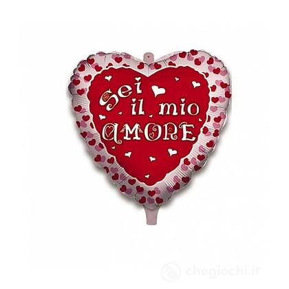 Palloncino Mylar Cuore Cm.45 Sei Il Mio Amore Fashion