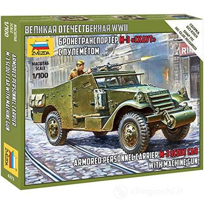 1/100 Soviet M-3 Scout Car with Machine Gun (ZS6273)