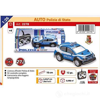 Auto Polizia 1:26 Controllo Completo