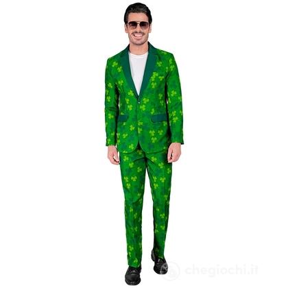Completo Festa Di San Patrizio Party Fashion (giacca, pantaloni) S - Costume Adulto Uomo - Showtime,  Showgirls e Showmen, Party Fashion, St. Patrick'
