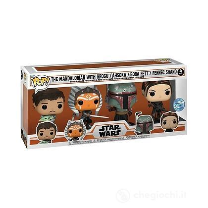 Funko Pop Star Wars The Mandalorian 4 Pack Limited Edition