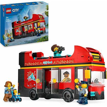 Autobus turistico rosso a due piani - Lego City (60407)