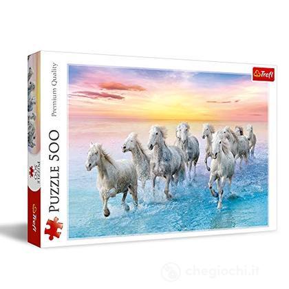 Puzzle 500 - Galloping White Horses