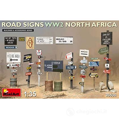 Road Signs Ww2 North Africa Scala 1/35 (MA35604)