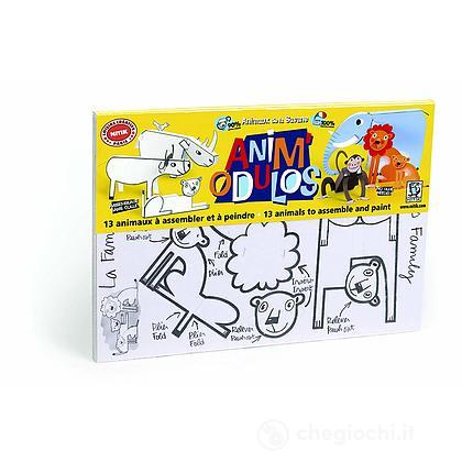 Mitik - Animali Della Savana - Da costruire e colorare (ALD-MK06)
