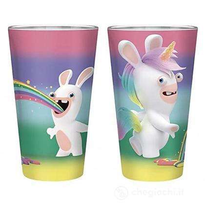 Lapins Cretins Bicchiere 400ml Rainbow Rabbids (ABYVER178)