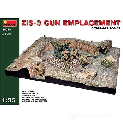 Zis - 3 Gun Emplacement 1/35 (MA36058)