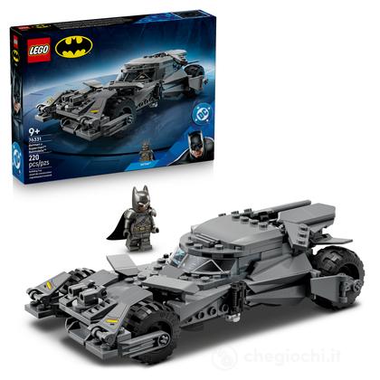 LEGO DC 76331 Batman v Superman Batmobile, Macchina Giocattolo da Collezione con Minifigure del Supereroe, Regalo Bambini 9+