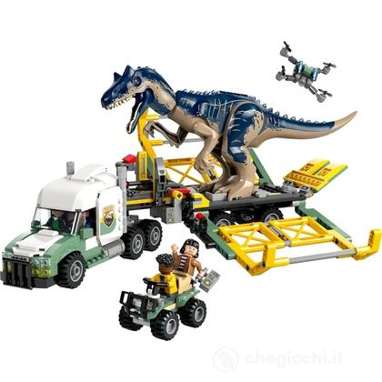 Missione Dinsauro camion di trasporto dell'allosauro - Lego Jurassic World (76966)