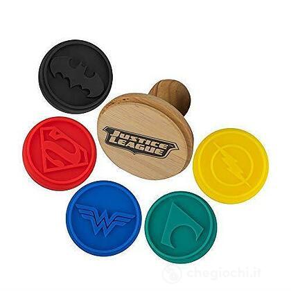 Justice League Logo Cookie Stamps Set