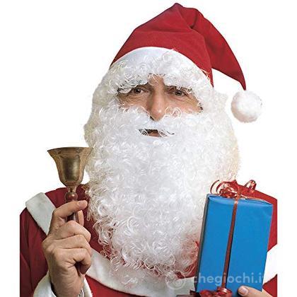 Cappello Con Capelli, Maxi Barba Con Baffi E Sopracciglia Da Babbo Natale  In Sacchetto - Parrucche - Widmann - Giocattoli | chegiochi.it