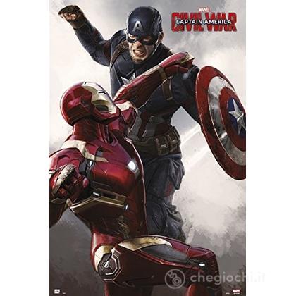 Marvel: Captain America Civil War Cap Vs Iron Man Maxi Poster 61x91