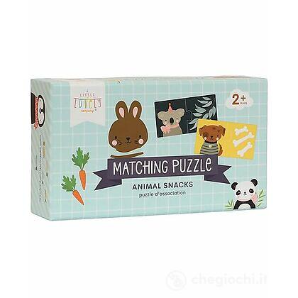 Puzzle Educativo - Gli Snack Degli Animali