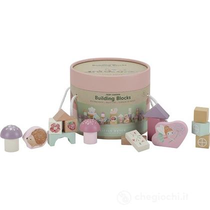 Cubetti Da Costruzione In Legno Fairy Garden (LD7345)