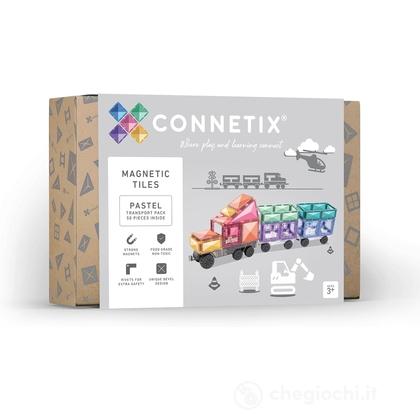 50 Pezzi - Camion - Pastello - 100% Plastica ABS Atossica - Apprendimento STEM