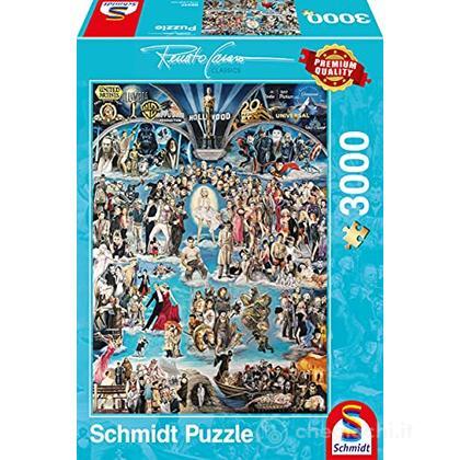 Puzzle - Hollywood Xxl - 1000 Pezzi