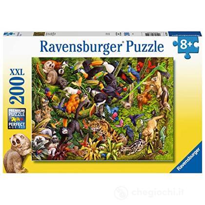 Puzzle 200 pz. XXL Giungla vivace