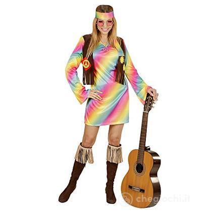 Hippie (Vestito Con Gilet, Fascia Per Testa) S