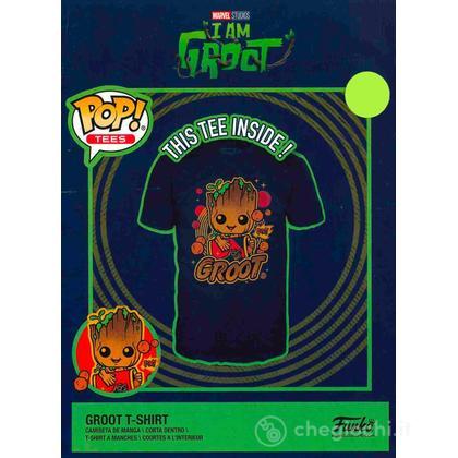 Funko Boxed Tee: Groot Shorts- Groot (S)