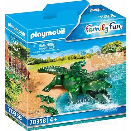 Coccodrillo Con Cuccioli (70358)