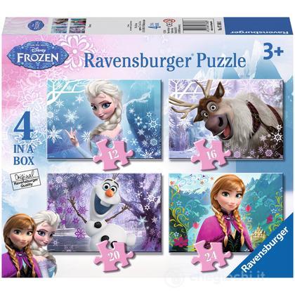 Frozen 4 puzzle in 1 - Puzzle per bambini - Ravensburger - Giocattoli