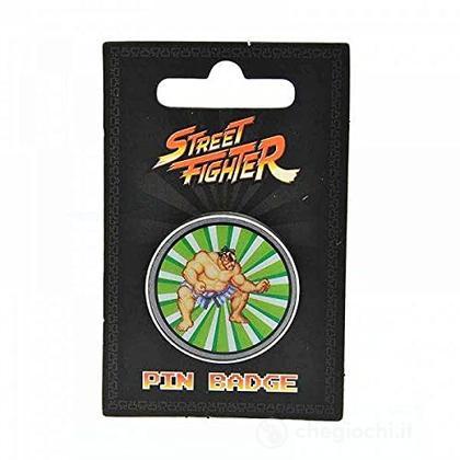 Street Fighter: E Honda (Spilla Smaltata)