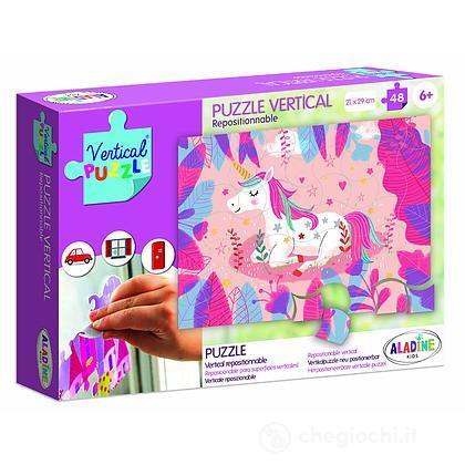 New Vertical Puzzle Unicorni - 48 pezzi (ALD-VP63)