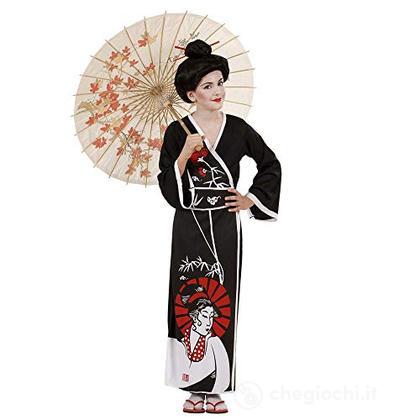 Geisha (Kimono, Cintura, Bacchette) (140 Cm / 8-10 Years)