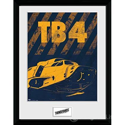 Thunderbirds Are Go: Hazard Tb4 (Stampa In Cornice 30x40cm)