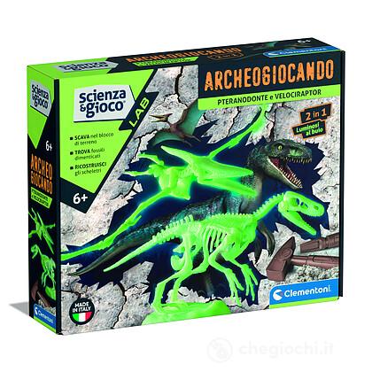 Archeogiocando - Pteranodonte & Velociraptor